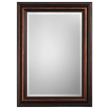 Stuart Rubbed Bronze Mirror